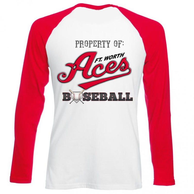 Property Of Aces Baseball - Long Sleeve